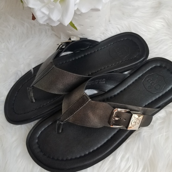 OPP France men\'s buckle sandals